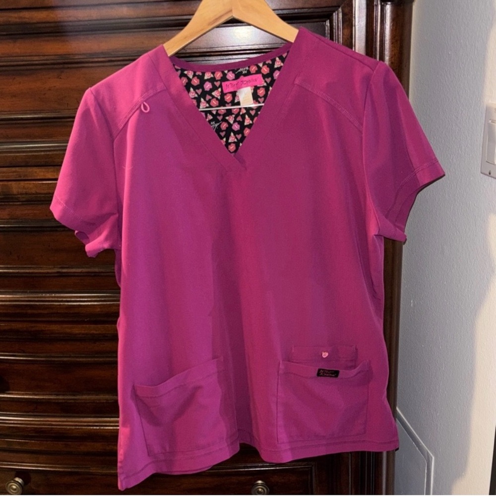 Betsey Johnson Scrub Set